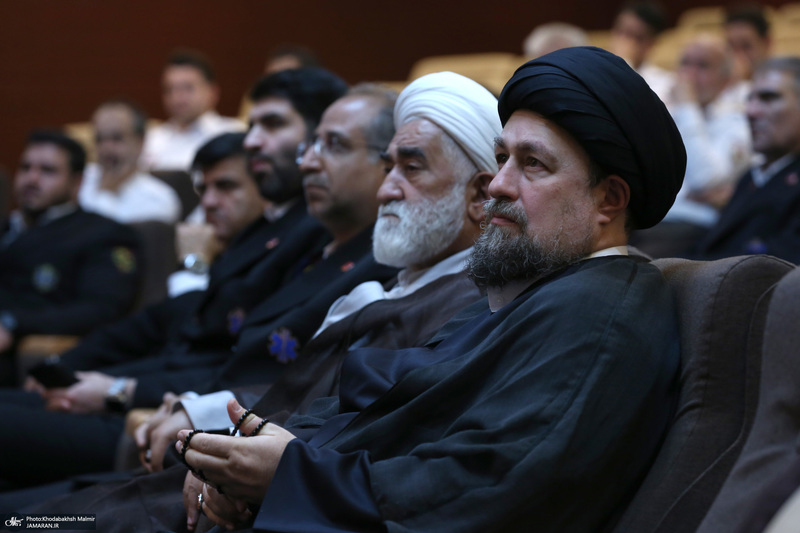 دیدار مدیران اورژانس استان تهران با سید حسن خمینی