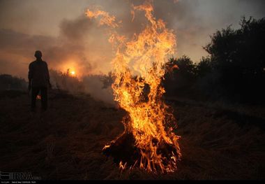 کودک سه ساله در آتش سوخت