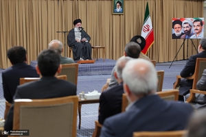 دیدار رئیس‌جمهور و اعضای هیئت دولت با رهبر معظم انقلاب