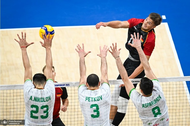 والیبال قهرمانی جهان 2025| بلغارها نفس آلمان را گرفتند