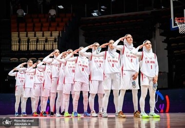 صعود ۱۵ پله ای بسکتبال زنان ایران در رنکینگ FIBA