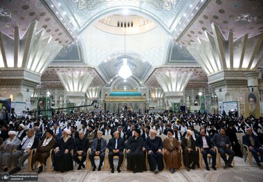 مراسم اربعین شهادت سیدحسن نصرالله در حرم امام خمینی (س)