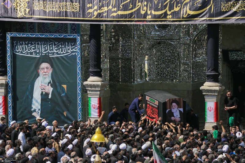 مراسم تشییع آیت الله العظمی شبیری زنجانی-۲