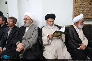 مراسم ختم  پدر حجت الاسلام و المسلمین آشتیانی 