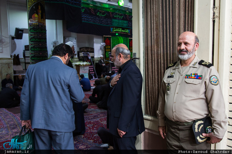 مراسم گرامیداشت شهدای حمله تروریستی اهواز در مسجد ارگ تهران