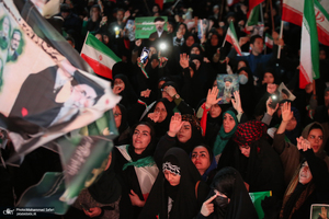 اجتماع حمایت از رزمندگان در مقابله با دشمن آمریکایی - صهیونی در پرند -2