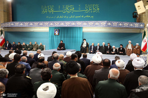 دیدار مسئولان نظام با رهبر معظم انقلاب