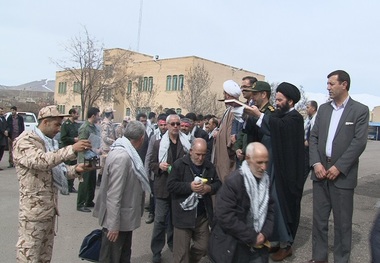 130 بسیجی شهرستان هریس به مناطق عملیاتی اعزام شدند