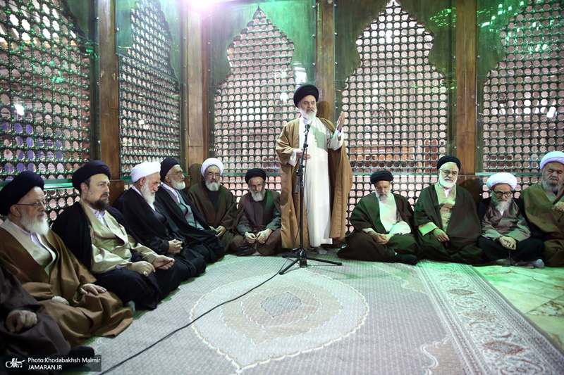 تجدید میثاق رئیس و اعضای مجلس خبرگان رهبری با آرمان های امام خمینی (س)