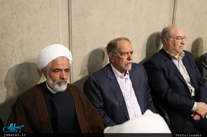 دیدار مسئولان نظام و سفرای کشورهای اسلامی با رهبر معظم انقلاب