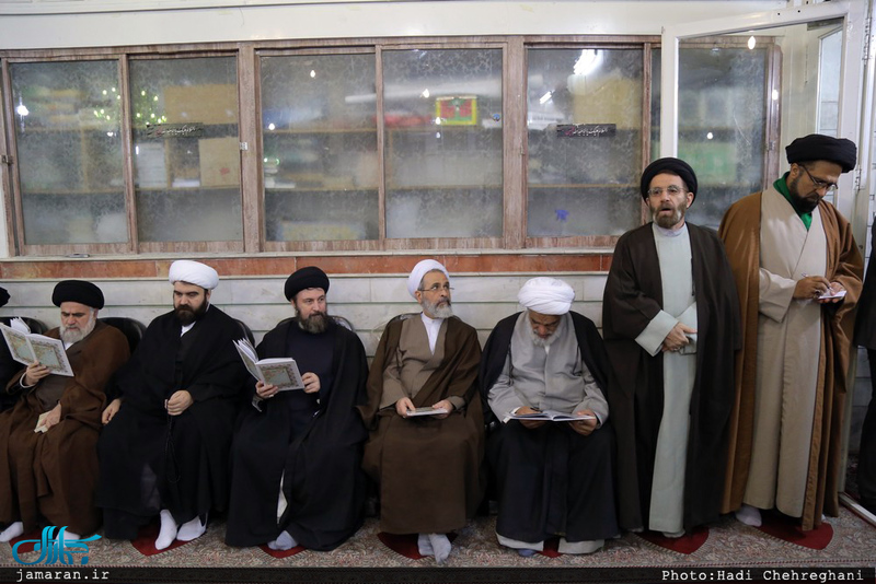 مراسم اولین سالگرد آیت الله سید محمد نقی شاهرخی خرم آبادی