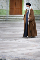 حضور رهبر معظم انقلاب در حرم مطهر حضرت امام خمینی(س)