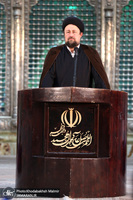 مراسم تجدید میثاق قوه‌ قضائیه با آرمان‌های امام خمینی(س) در حرم امام،