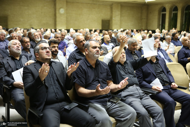 مراسم چهلمین روز در گذشت  مادر مسجدجامعی