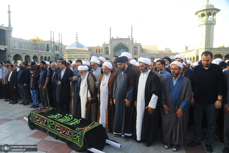 مراسم تشییع مرحوم استاد محمد حسین حشمت‌پور‎