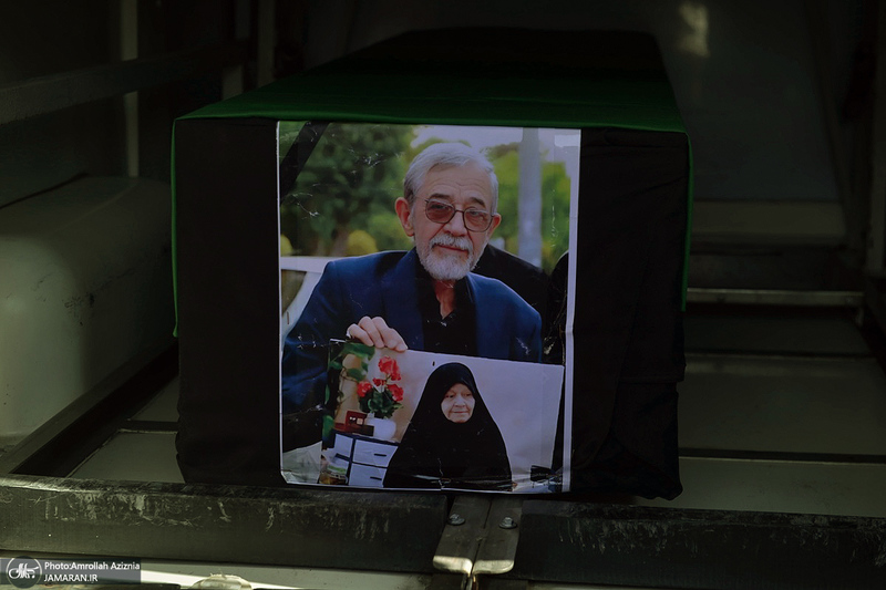 مراسم تشییع سیدعلی صنیع خانی از مسجد الرسول (ص) نازی آباد