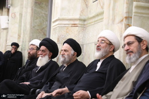 مراسم بزرگداشت مرحوم حاج محمد تقی انصاریان‎ در مسجد اعظم قم