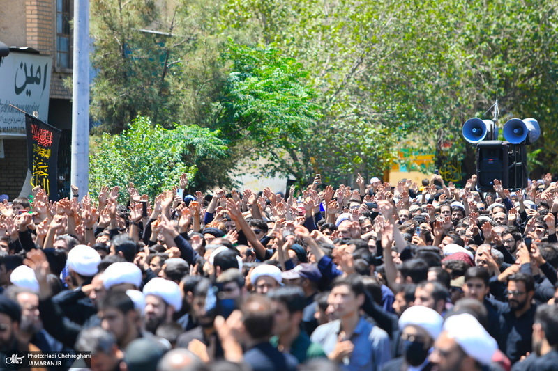 مراسم شهادت امام جعفر صادق(ع) با حضور آیت الله العظمی وحید خراسانی