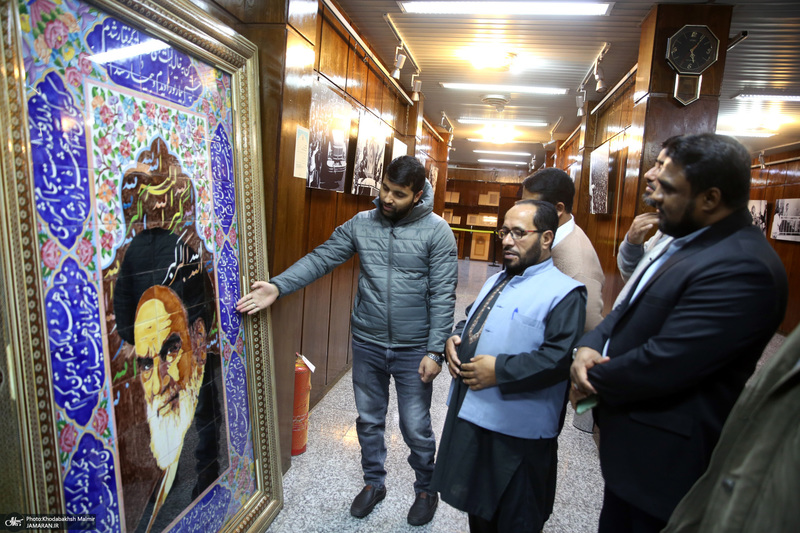 بازدید جمعی از اساتید زبان فارسی از کشورهای هند، و سریلانکا از جماران