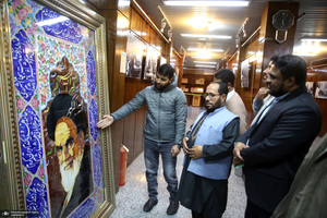 بازدید جمعی از اساتید زبان فارسی از کشورهای هند، و سریلانکا از جماران