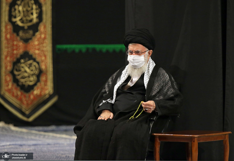 آخرین شب عزاداری حضرت اباعبدالله الحسین(ع) در حسینیه امام خمینی