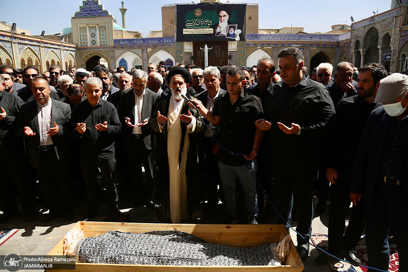 مراسم تشییع برادر آیت الله هاشمی رفسنجانی