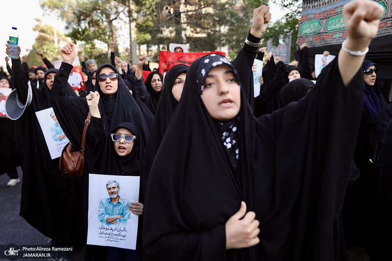 مراسم تشییع شهید مصباح الهدی باقری