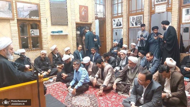 روضه هفتگی بیت امام خمینی در نجف اشرف همزمان با سالگرد آیت الله سید مصطفی خمینی (7)