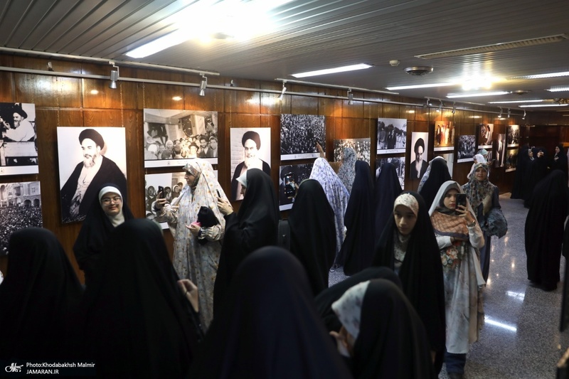 بازدید جمعی از اعضای باشگاه منتظران بنیاد حضرت مهدی موعود (عج) از جماران