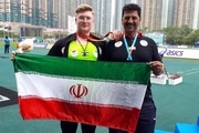  نماینده ایران به مدال طلای پرتاب وزنه دست یافت
