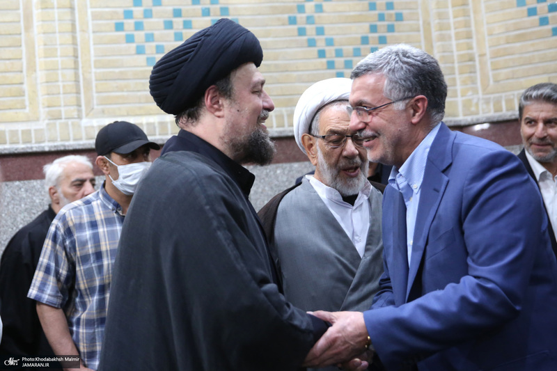 مراسم یادبود حاجیه خانم خدیجه خاتمی در مسجد امیرالمومنین (ع) -2