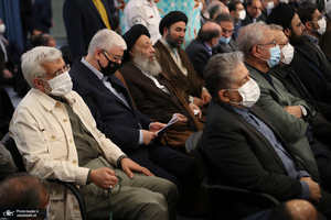 دیدار رمضانی مسئولان نظام با رهبر معظم انقلاب