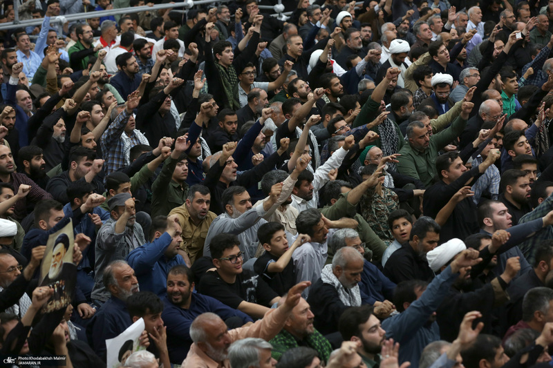 حضور شخصیت‌های سیاسی و مسئولان کشوری و لشکری در مراسم سالگرد ارتحال حضرت امام خمینی (س) -3