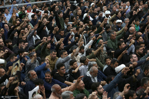 حضور شخصیت‌های سیاسی و مسئولان کشوری و لشکری در مراسم سالگرد ارتحال حضرت امام خمینی (س) -3