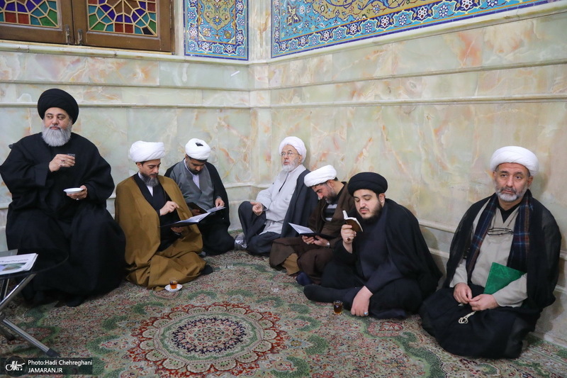 مراسم چهارمین سالگرد آیت الله العظمی صافی گلپایگانی‎ (ره)