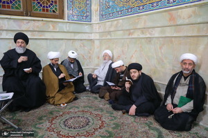 مراسم چهارمین سالگرد آیت الله العظمی صافی گلپایگانی‎ (ره)