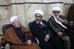 مراسم بزرگداشت آیت الله العظمی محقق کابلی در مسجد اعظم قم