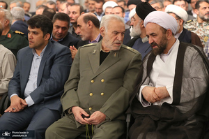 دیدار مسئولان نظام و مهمانان کنفرانس وحدت اسلامی با رهبر معظم انقلاب