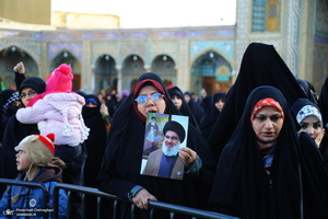 راهپیمایی و اجتماع «لبیک یا نصرالله» در قم