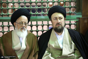 تجدید میثاق رئیس و اعضای مجلس خبرگان رهبری با آرمان های امام خمینی (س)