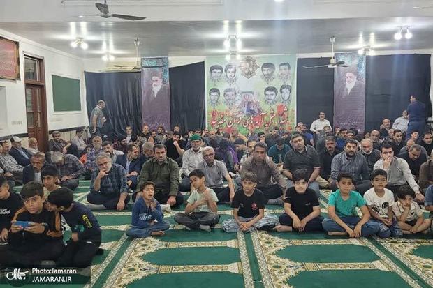 مراسم بزرگداشت امام خمینی (س) در روستای ولمازو برگزار شد + تصاویر