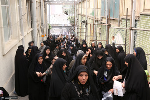 مراسم «کوچه آفتاب» در جماران