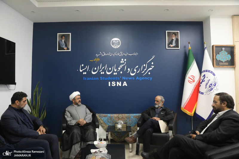بازدید رییس موسسه تنظیم و نشر آثار امام خمینی (ره) از خبرگزاری ایسنا