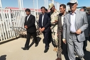 وزیر راه به تایباد و مرز دوغارون سفر کرد