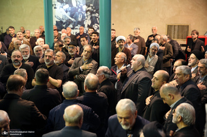 مراسم تشییع آیت الله سید مهدی امام جمارانی (ره) از حسنیه جماران-2