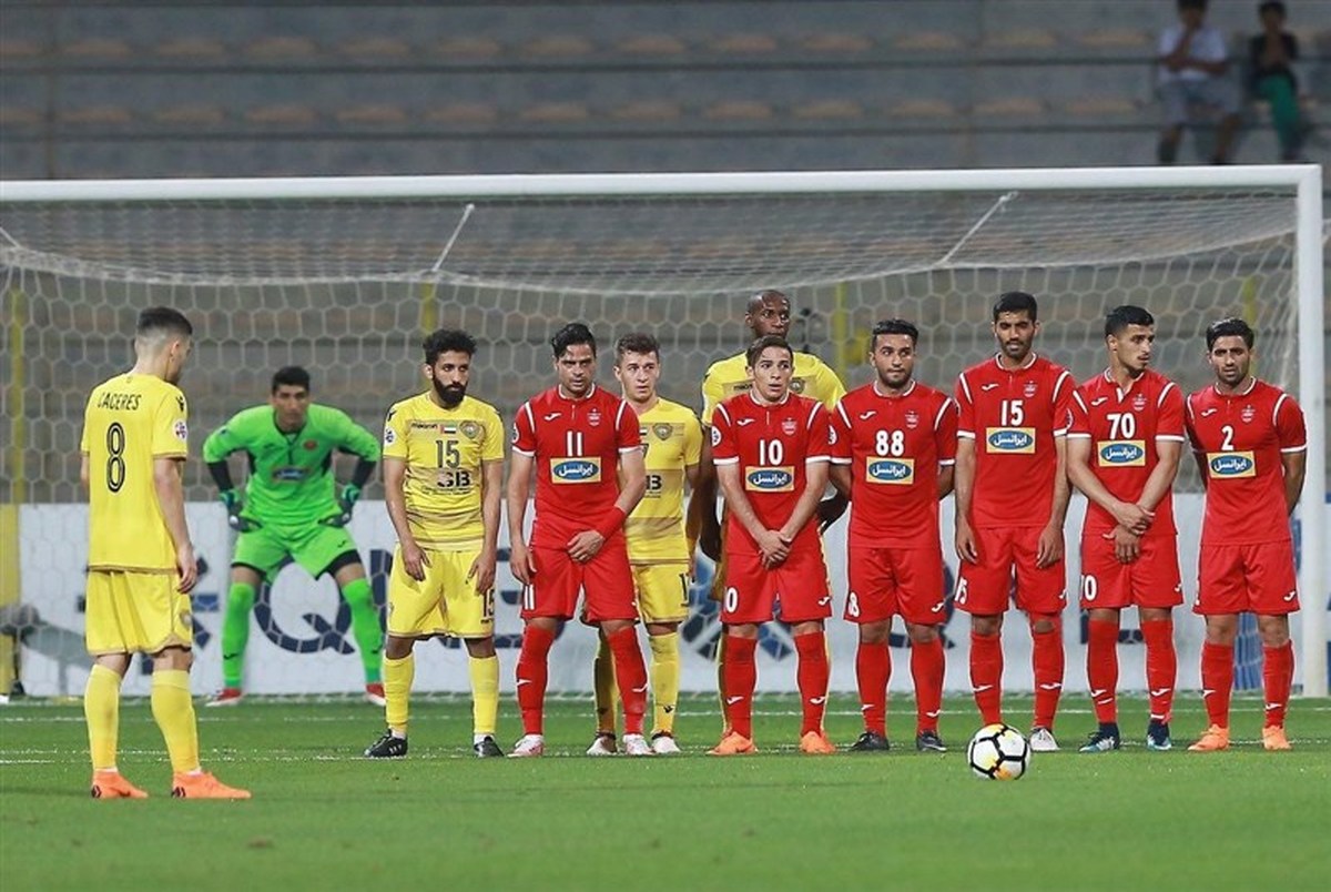 احمدزاده بهترین بازیکن دیدار الوصل - پرسپولیس شد