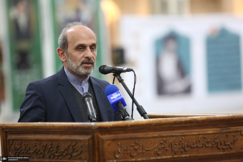 تجدید میثاق رئیس و جمعی از مدیران سازمان صداوسیما با آرمان‌های امام خمینی(س)-2