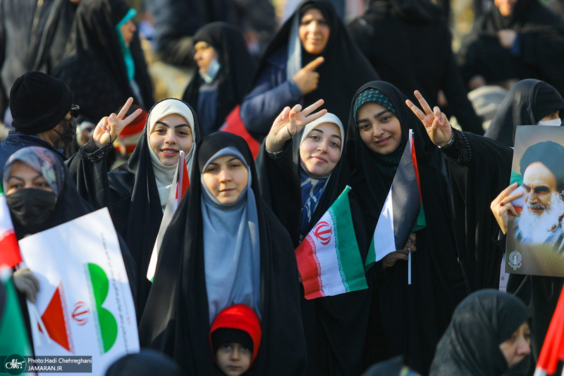 راهپیمایی باشکوه 22 بهمن در قم