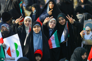 راهپیمایی باشکوه 22 بهمن در قم