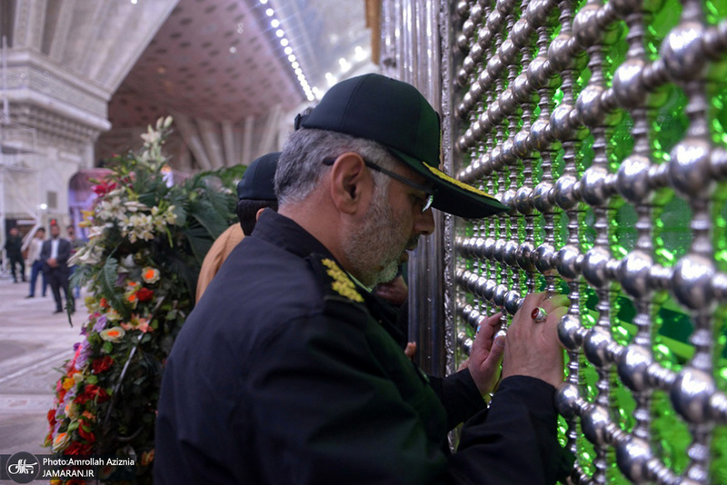 تجدید میثاق دانشجویان دانشگاه علوم انتظامی با آرمان های حضرت امام(س)